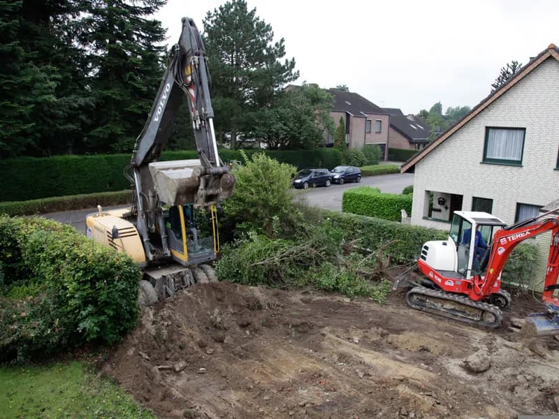 Residential excavation project in Memphis